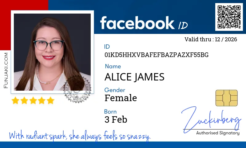 Facebook ID Card