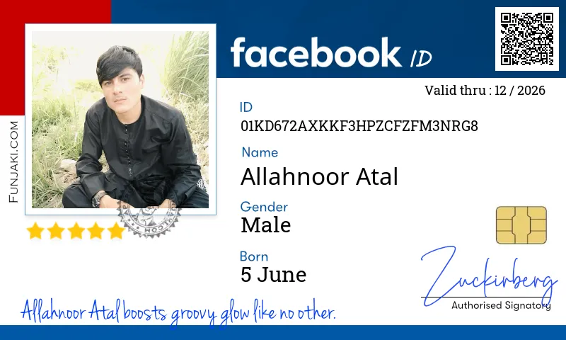 Facebook ID Card