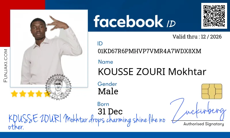Facebook ID Card