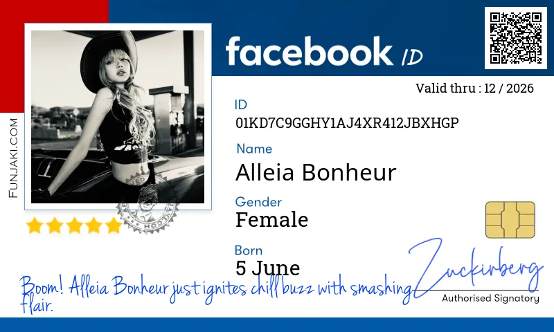 Facebook ID Card