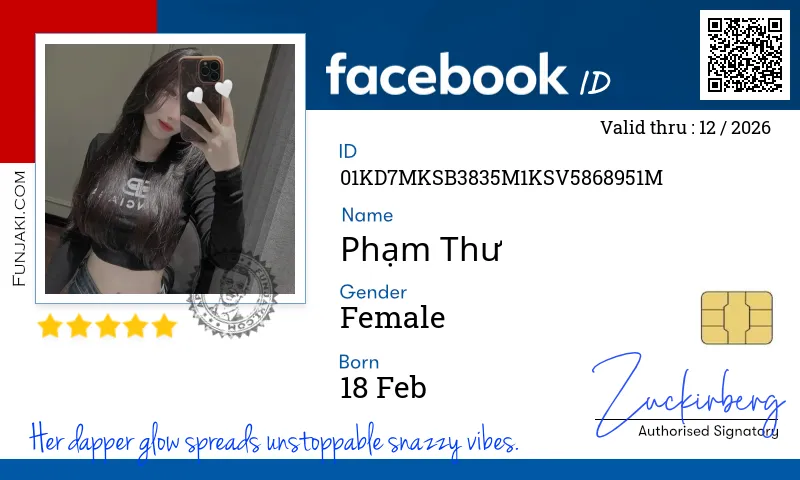 Facebook ID Card