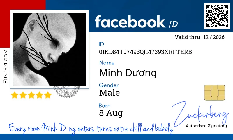 Facebook ID Card
