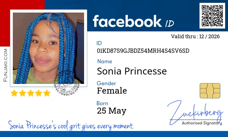 Facebook ID Card