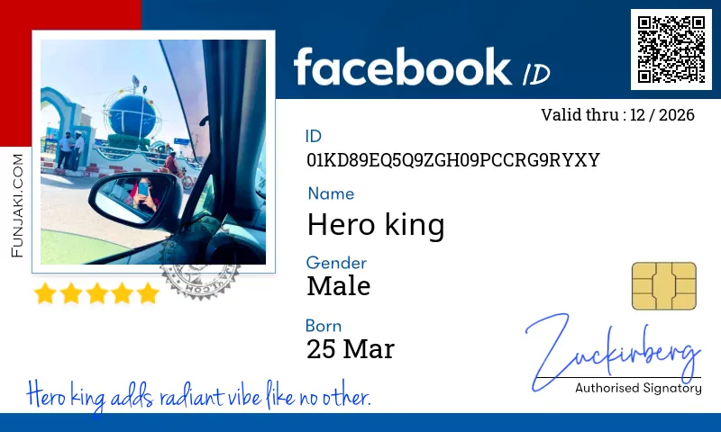Facebook ID Card