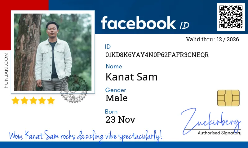 Facebook ID Card
