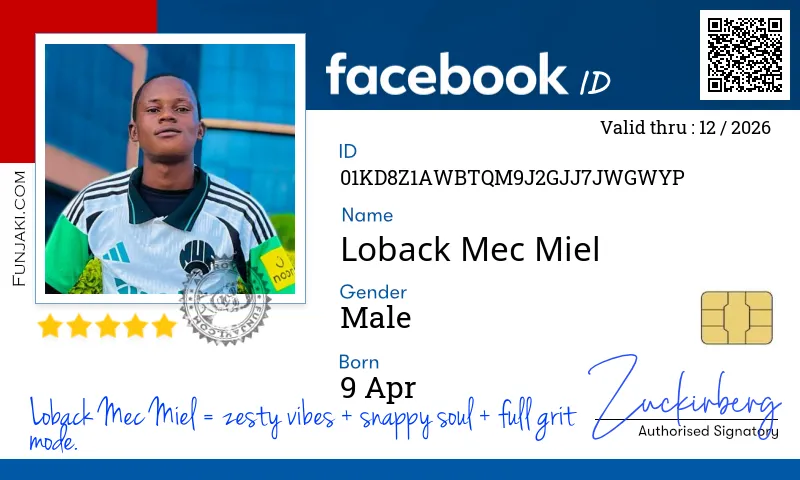 Facebook ID Card
