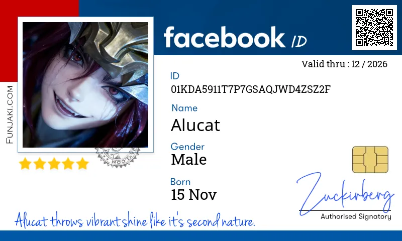 Facebook ID Card