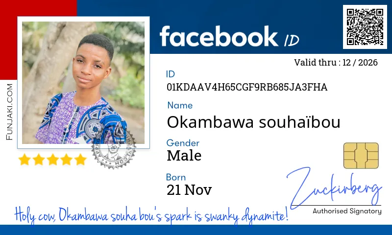 Facebook ID Card