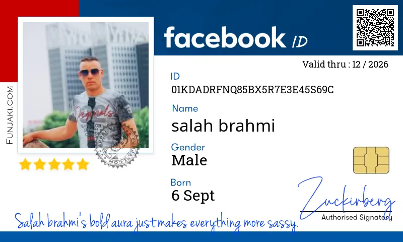 Facebook ID Card