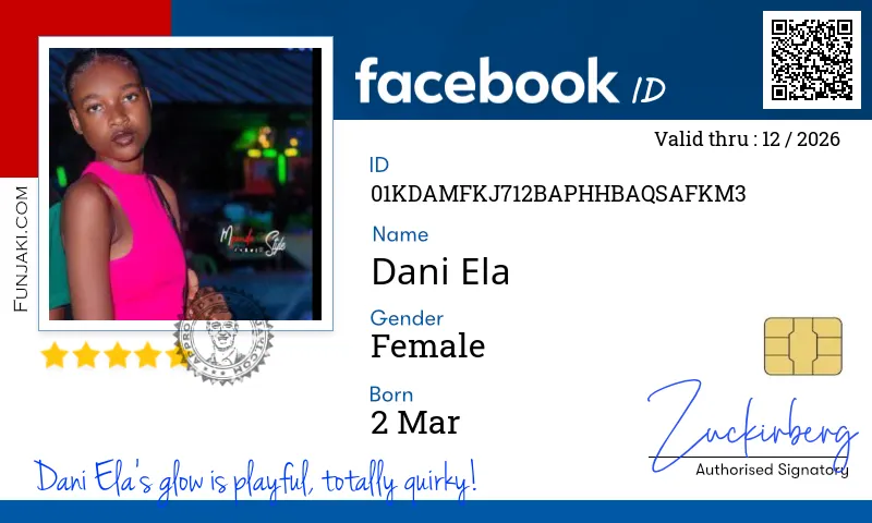 Facebook ID Card