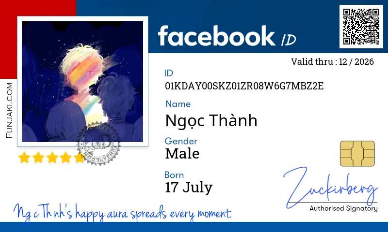 Facebook ID Card