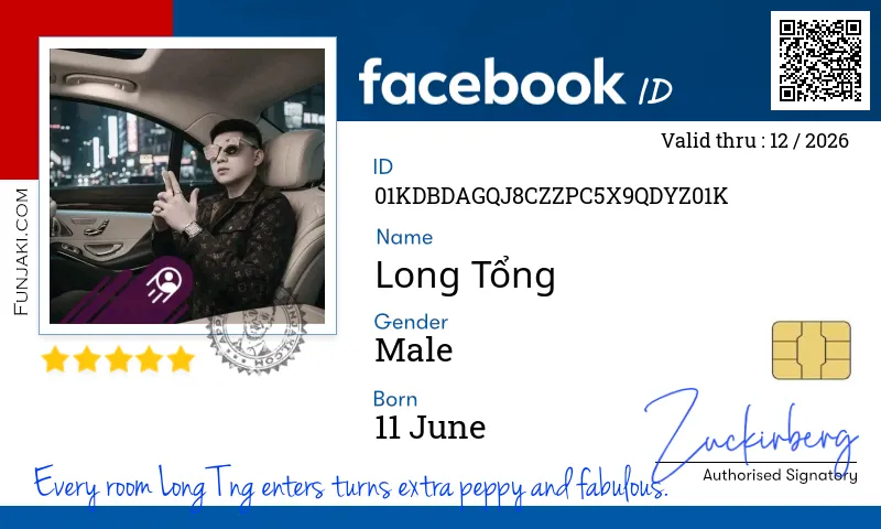 Facebook ID Card