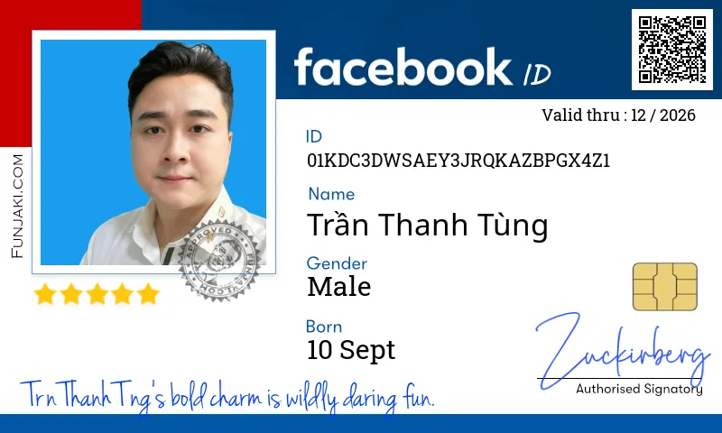 Facebook ID Card