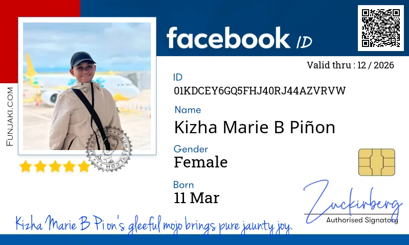 Facebook ID Card