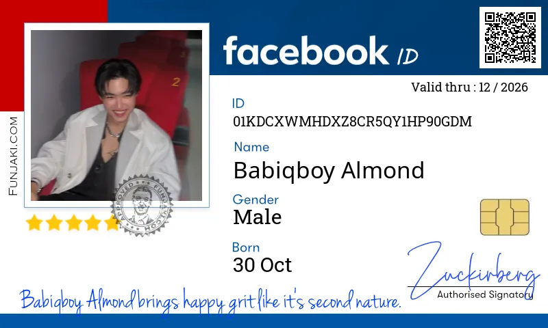 Facebook ID Card