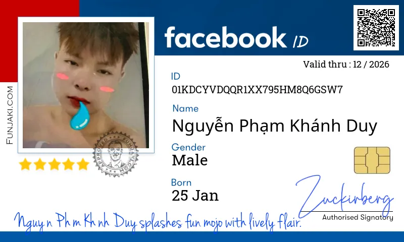 Facebook ID Card