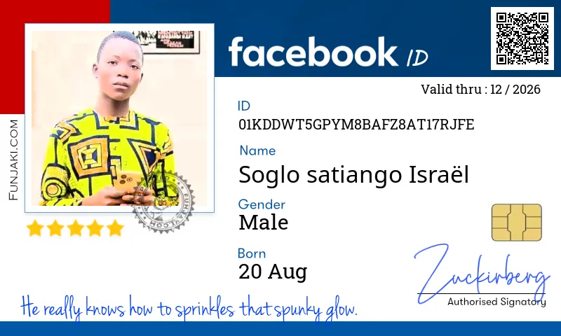 Facebook ID Card