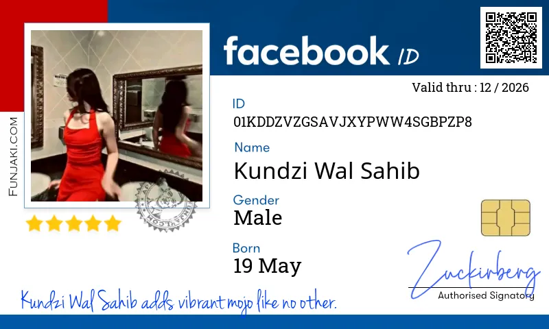 Facebook ID Card
