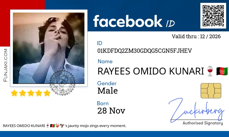 Facebook ID Card