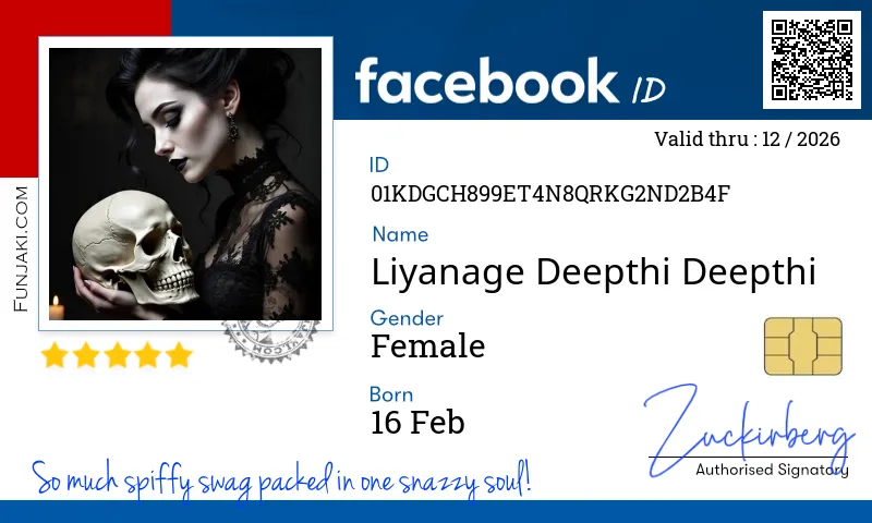 Facebook ID Card