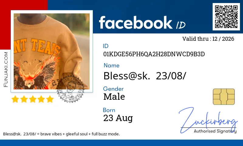 Facebook ID Card
