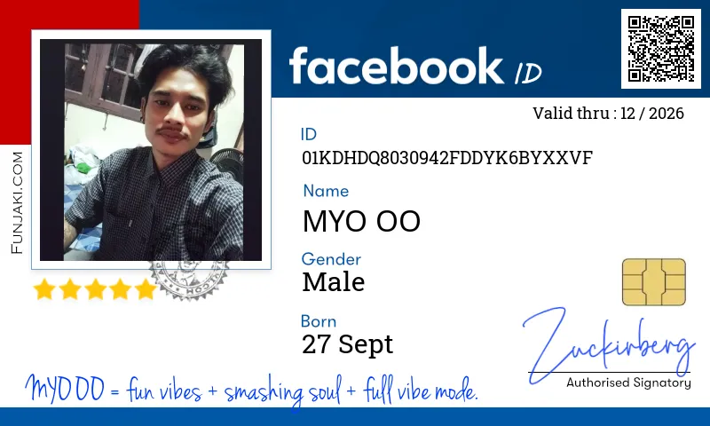 Facebook ID Card