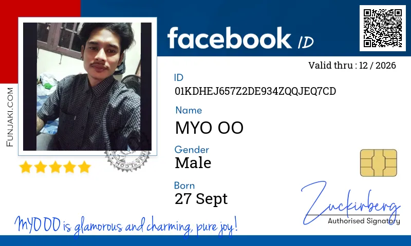 Facebook ID Card