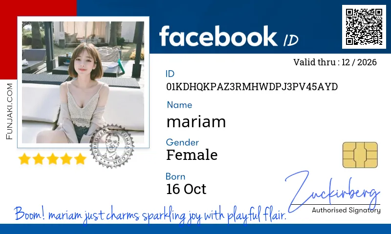 Facebook ID Card