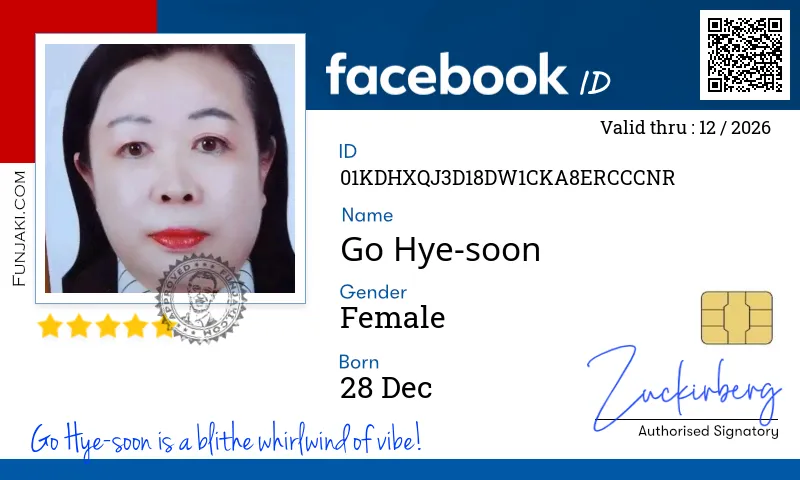 Facebook ID Card