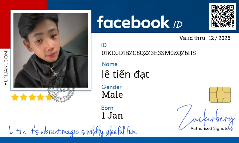 Facebook ID Card