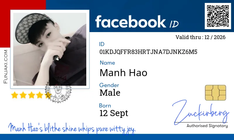 Facebook ID Card