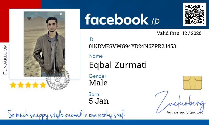 Facebook ID Card