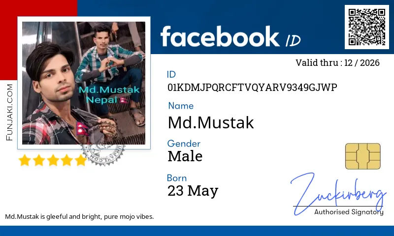 Facebook ID Card