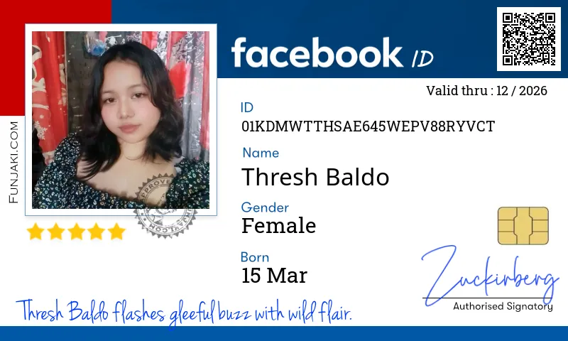 Facebook ID Card