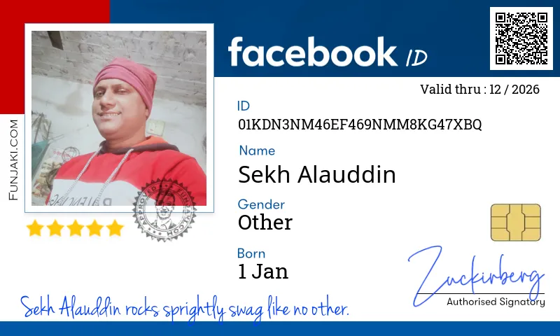 Facebook ID Card