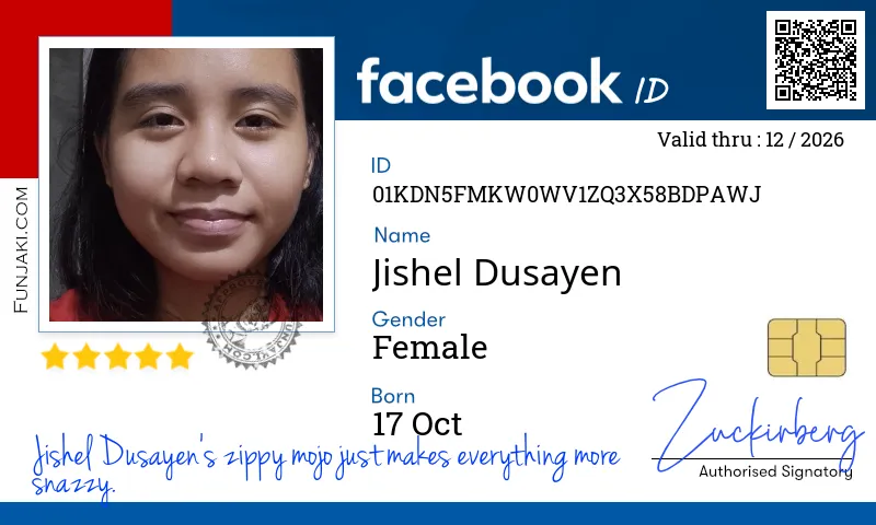 Facebook ID Card