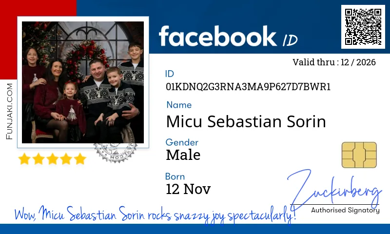 Facebook ID Card