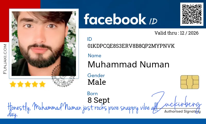 Facebook ID Card