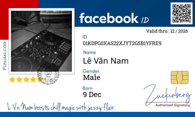 Facebook ID Card
