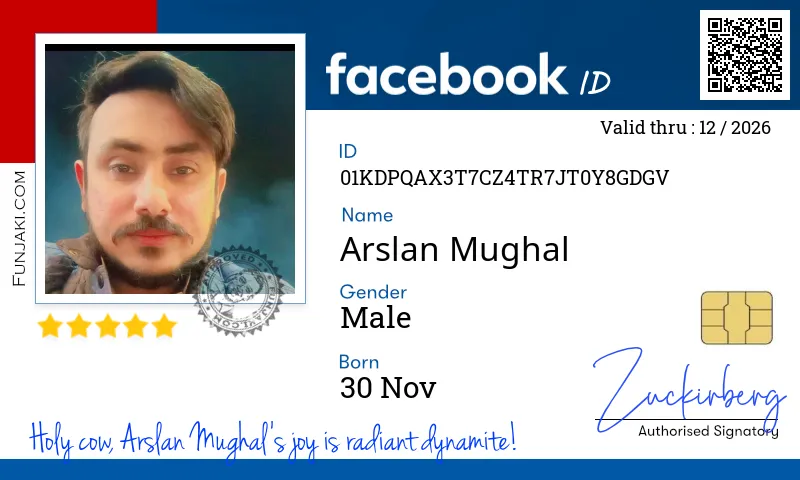 Facebook ID Card