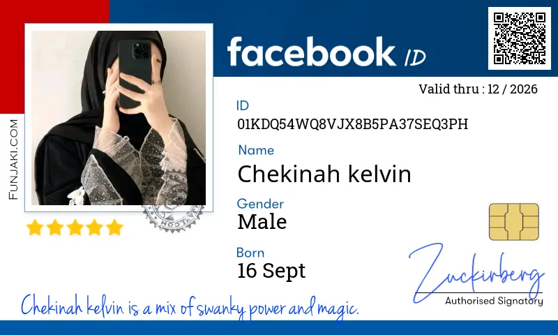 Facebook ID Card