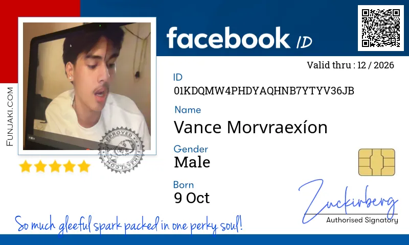 Facebook ID Card
