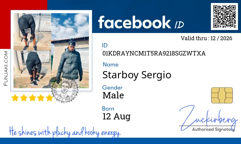 Facebook ID Card