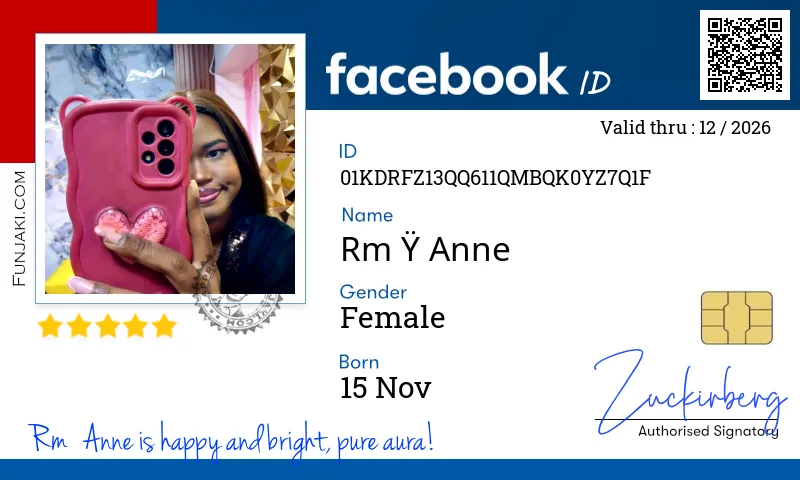 Facebook ID Card