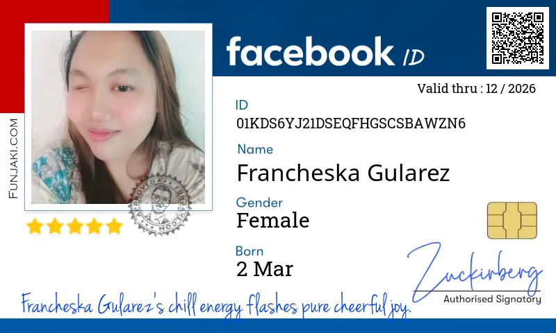 Facebook ID Card