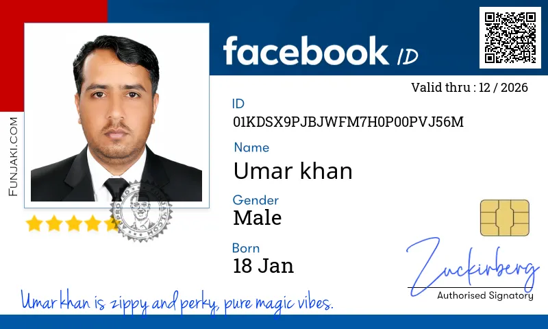 Facebook ID Card