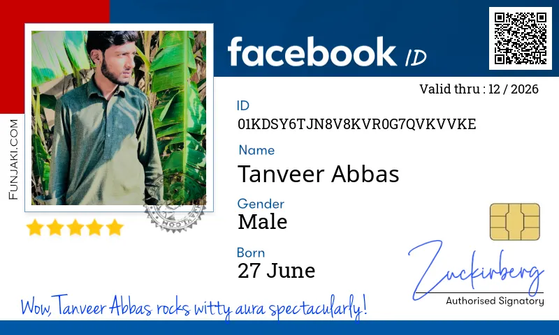 Facebook ID Card