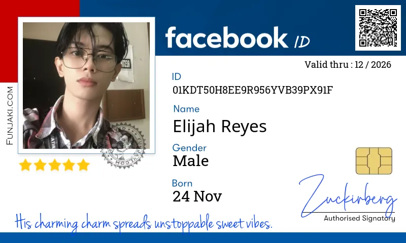 Facebook ID Card
