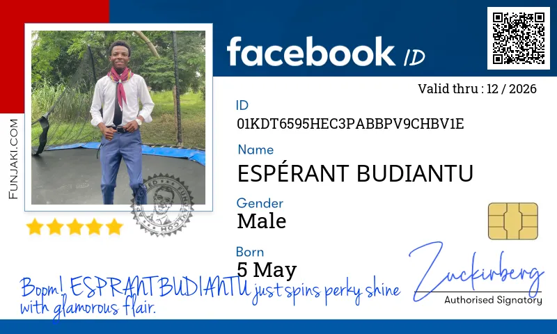 Facebook ID Card