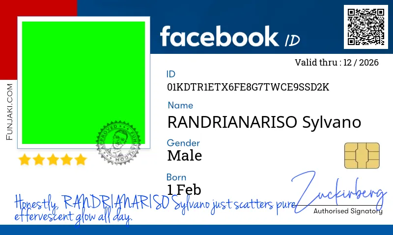 Facebook ID Card
